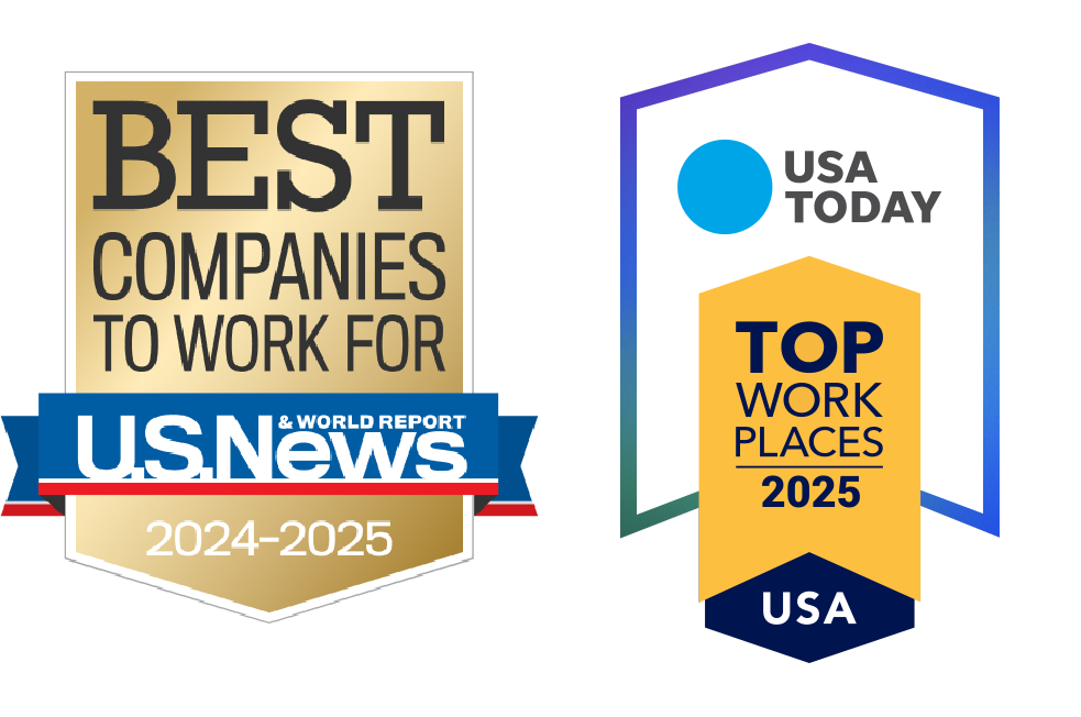 Best Companies to Work For U.S. News 2024-2025 and USA Today Top Work Places 2025